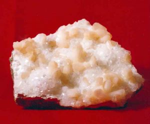 Stilbite. From the Bureau of Mines, Mineral Specimens C\01733, courtesy of the U.S. Geological Survey Denver Library Photographic Collection.