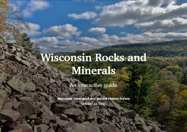 Wisconsin Rocks and Minerals (story map) – WGNHS – UW–Madison