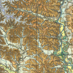 Map for decoration