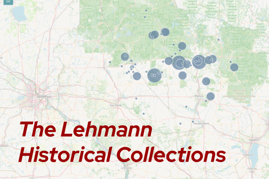 Screenshot of interactive map